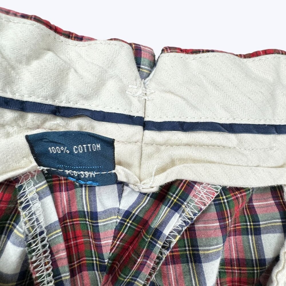 Vintage Polo Ralph Lauren Men's Bleeker Shorts Size 36 Plaid Bradburry Fit - Picture 7 of 11